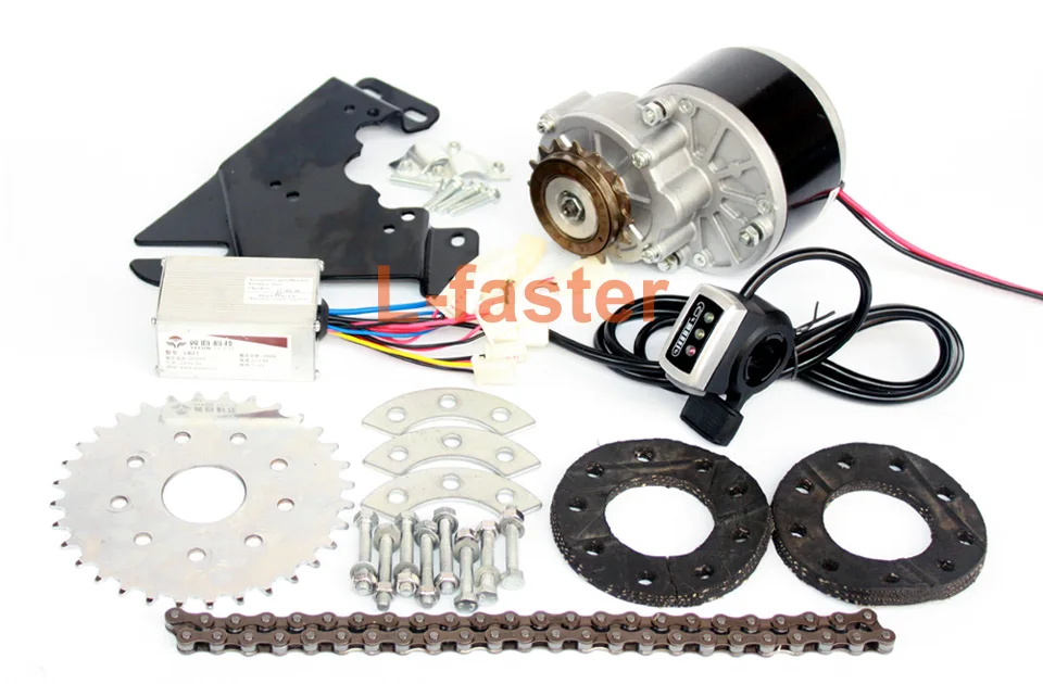Clearance New Arrival 250W Electric Conversion Kit For Common Bike Left Chain Drive Customized For Electric Geared Bicycle Derailleur 8