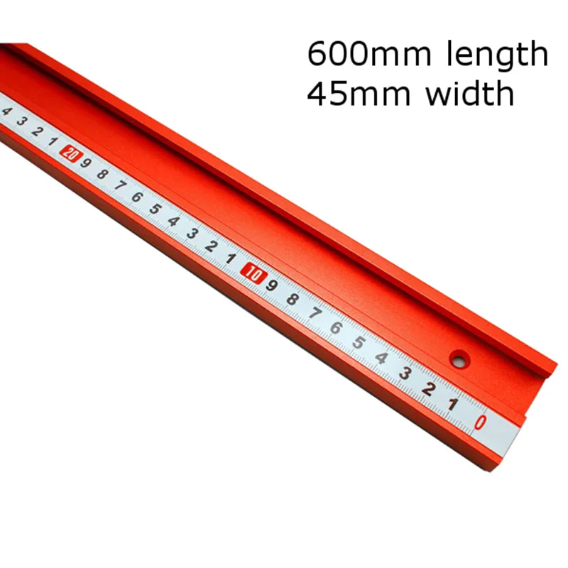 

Fixture Miter track Self Adhesive Metric Scale Stick For tables Coroners Jig Router Sliding Bar For measurement