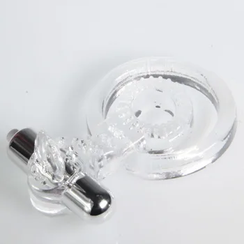 triple vibration Rings for man Masturbation tongue lasting delay rings Clitoris stimulate Utensils Massage Vibrating sex toys 5