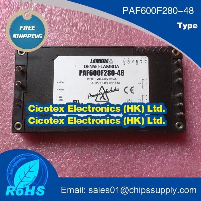 

PAF600F280-48 DC DC CONVERTER 48V 600W MODULE IGBT PAF600F280-48/T PAF 600F 280-48 PAF600F280-48/T