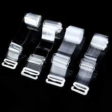 1,8 см Широкий Для женщин Регулируемая невидимый бюстгальтер эластичный ремешок ясно, бретельки бюстгальтера прозрачный матовый спинки плечо ремень