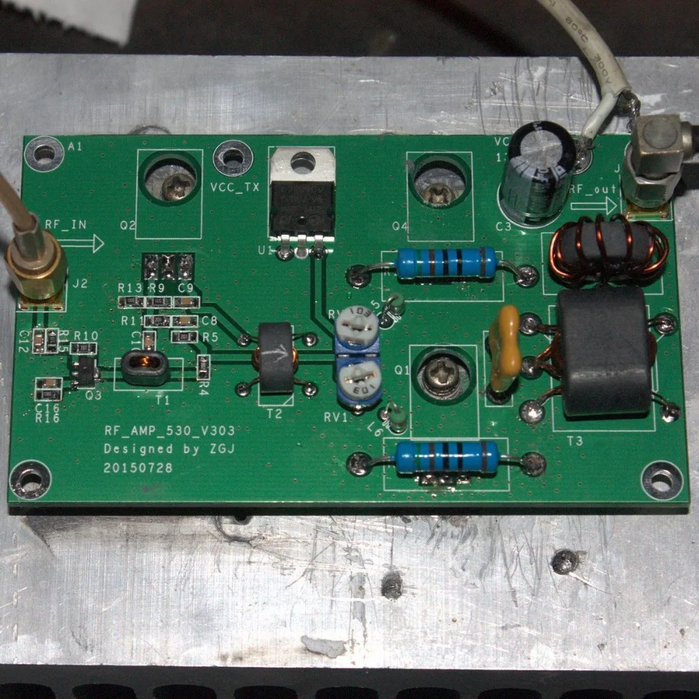 DIY наборы 45 Вт ssb линейный усилитель мощности для приемопередатчика HF Радио AMP AM/FM/CW