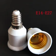 Heat Resistant E14 to E27 Lamp Holder Converter Socket Light Bulb Lamp Holder Adapter Plug Extender Led Light Use Led Light Base e14 to e27 flexible extend extension adapter socket 18 28 38 48 58cm led light bulb lamp base holder converter