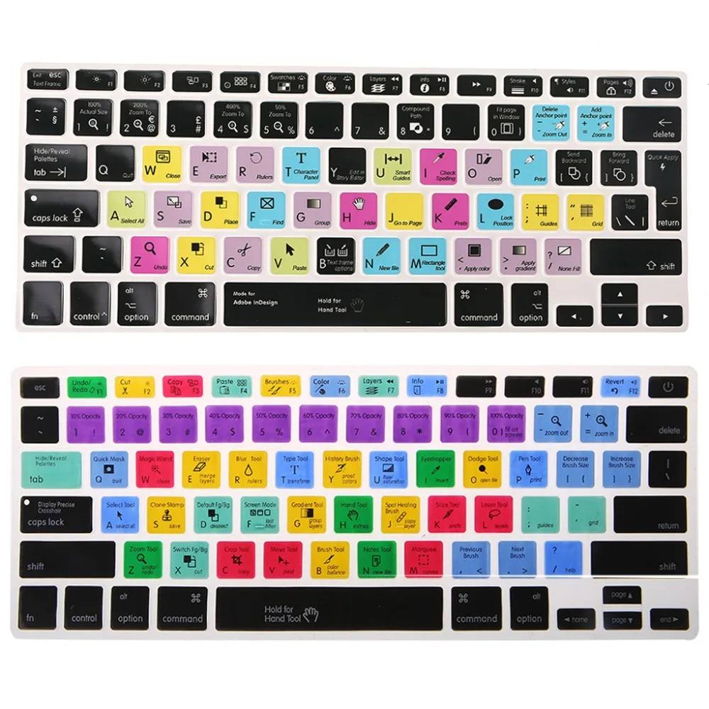 

EU English Adobe Photoshop Shortcut Keys Keyboard Protector Keyboard Covers Sep-27A