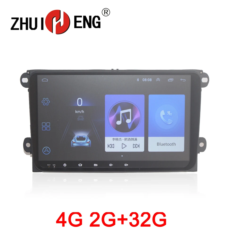 

ZHUIHENG 2 din car radio for Volkswagen for Skoda/Seat/Passat b6/POLO/GOLF 5 6 CC Toledo car dvd player with 2G+32G 4G internet