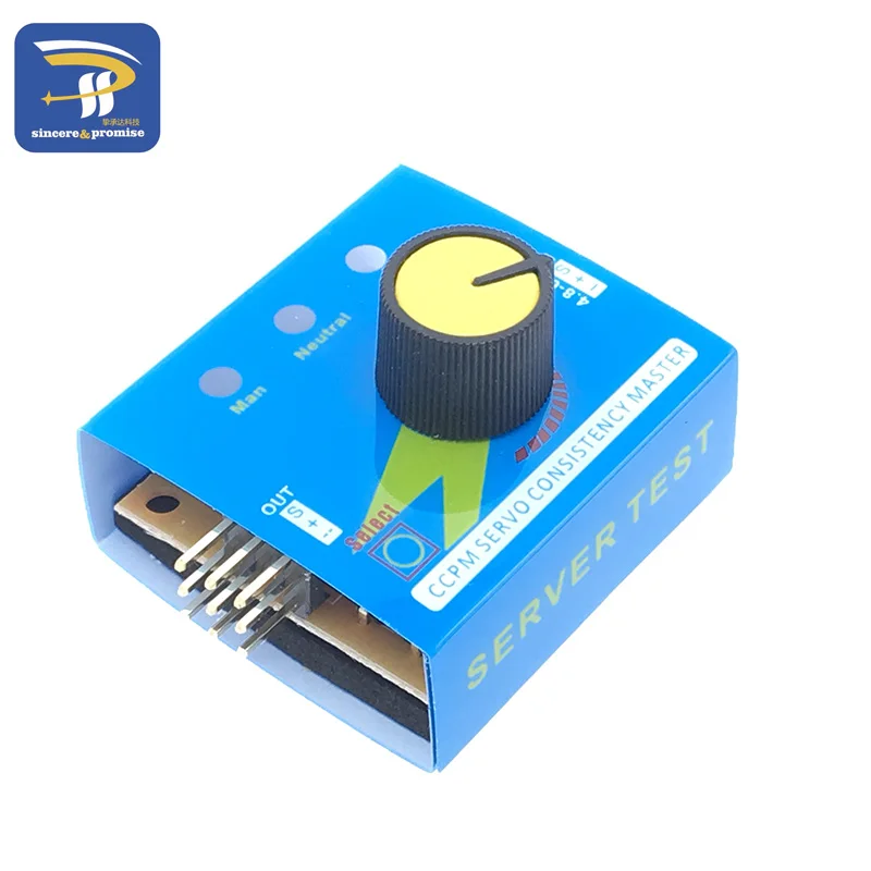 

Servo Tester Gear Test CCPM Consistency Master Checker 3CH 4.8-6V with Indicator Light
