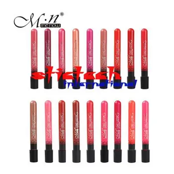 

by esm or dhl 500pcs Menowmakeup matte Lipgloss Liquid matte lipstick waterproof lasting Lip gloss cosmetics