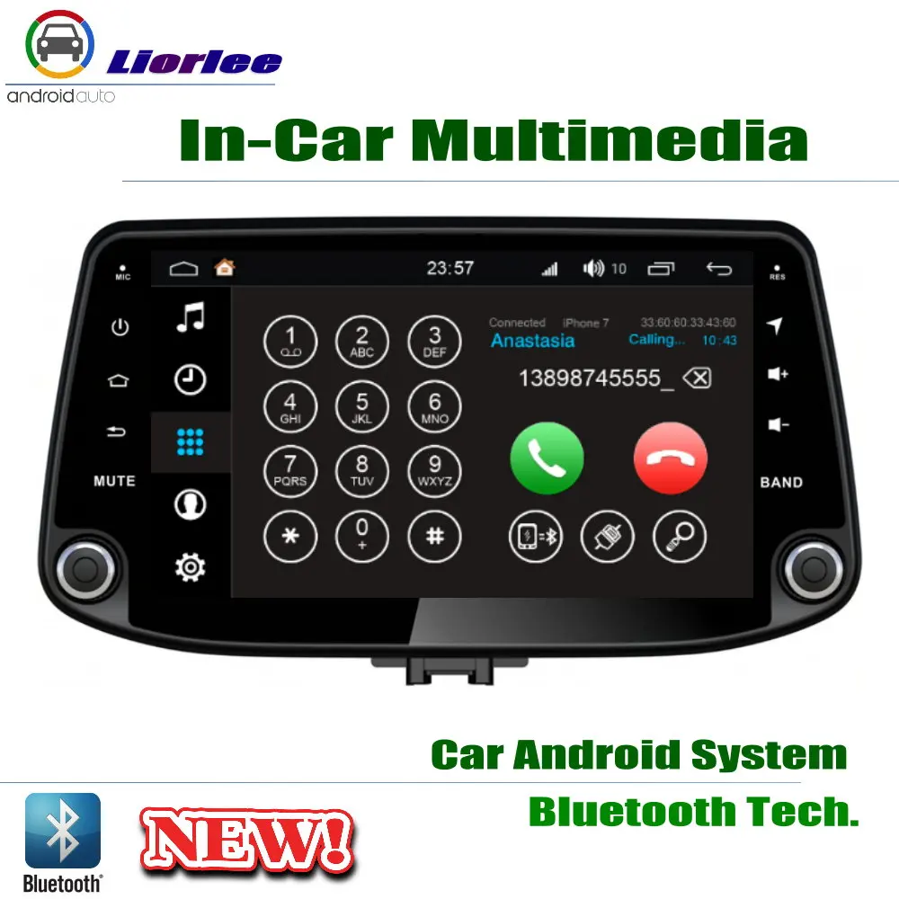 Discount 9" HD 1080P IPS LCD Screen Android 8 Core For Hyundai i30 (PD) 2017~2019 Car Radio BT 3G/4G WIFI AUX USB GPS Navi Multimedia 2