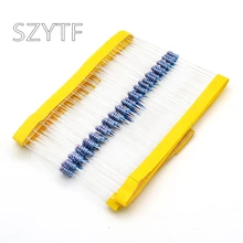 100 шт 0,25 W 1/4W 1R~ 22M 1% металлического пленочного резистора сопротивления 10k