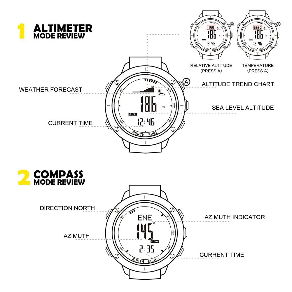 Часы north edge инструкция на русском. Часы мужские кварцевые альтиметр барометр. Часы наручные north edge gavia. Спортивные часы north edge evoque. Часы north edge gavia.