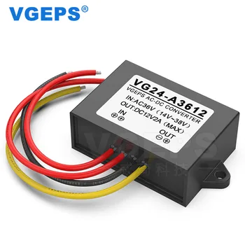 

AC 36V to DC 12V 2A power converter 36V to 12V 24W AC to DC module transformer CE RoHS waterproof