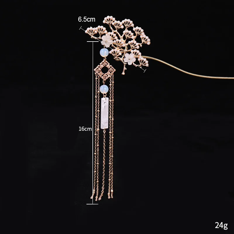 【Sinoon】 Gathered Petals Hairpin SINOON