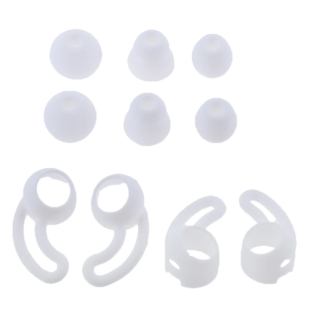 2Pairs Silicone Replacement Eartips Ear Hook For Beats X Urbeats Non-toxic Harmless Sports Tips Soft Ear Hook Durable Re-usable