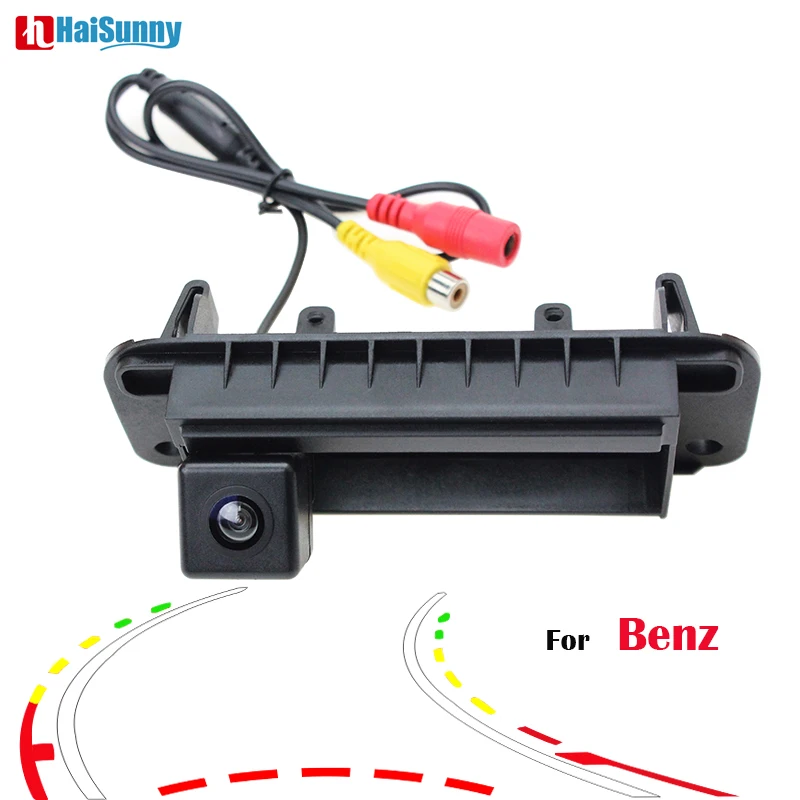 HaiSunny Trunk Switch Back Door Car Rear View Camera With Intelligent Dynamic Trajectory Tracks For Mercedes Benz C W204 C200 | Автомобили