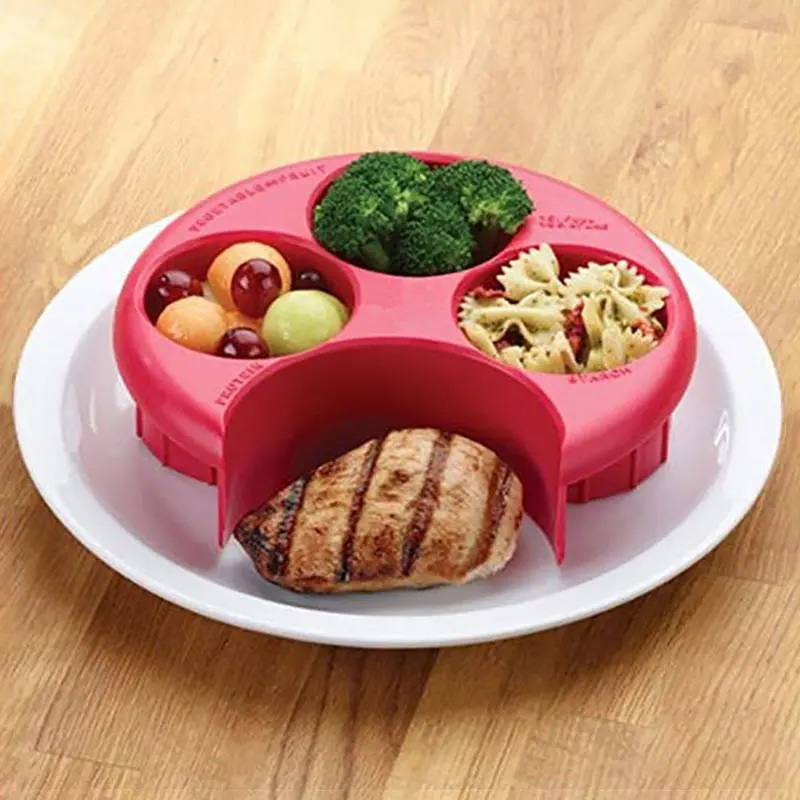 

Healthy Weightloss Meal Measure Plate Perfect Portion Weight Control Plate Diet Tool For Slimming Naturalize Manage
