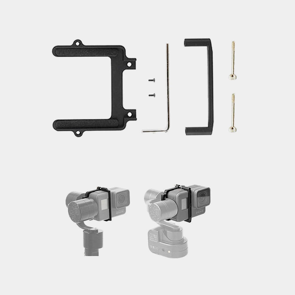 Prix pour IFlight GoPro Hero 5 Mount Adapter pour gopro hero 5 accessoires pour zhiyun z1 l'évolution/rider m/Tiny2 Prix pour IFlight GoPro Hero 5 Mount Adapter pour gopro hero 5 accessoires pour zhiyun z1 l'évolution/rider m/Tiny2