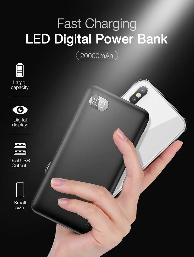 20000mah power bank for iPhone Huawei Xiaomi Samsung (1)