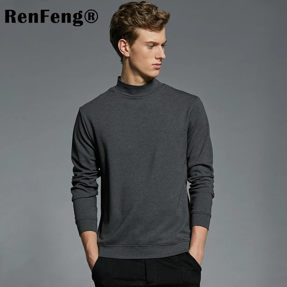 underwear turtle Neck slim men long sleeve t-shirt base shirt warm turtleneck thermal undershirt men's autumn spring Top shirts (2)