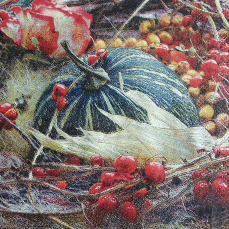 3 layers Napkins paper tissue handkerchief towel pattern pumpkin decoupage crafts wedding