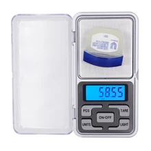 50 шт./лот 0,01 г 200 г цифровые карманные весы для взвешивания ювелирных изделий ЖК-дисплей с подсветкой баланс в розничной коробке скидка 20