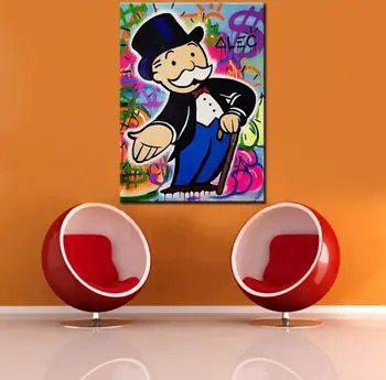 

Hand painted famoous artist popular pop Art On Canvas Oil Painting For Wall Pictures Home Decor Art