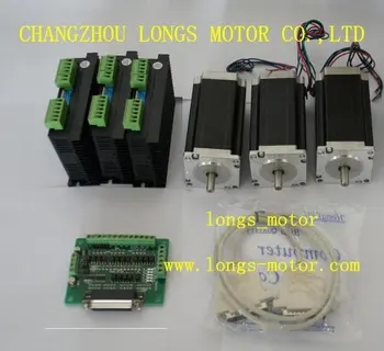 

3axis Nema23 stepper motor 2.8NM 4.2A 4WIRES CE ROHS ISO CNC Router Mill Cut Laser Engraving Good Quality