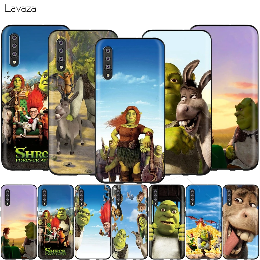 Lavaza мультфильм значок из кинофильма &quotШрек чехол для Samsung Galaxy Note 10 плюс A10 A30 A40 A50