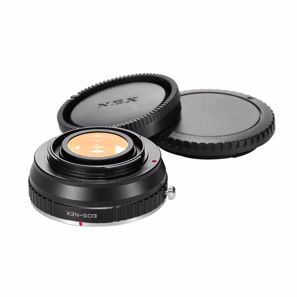 Фокусный редуктор, усилитель скорости, турбо адаптер для объектива Canon EF EOS для sony NEX E Mount camera NEX-7 A7 A7S A7RII A6000 A6300 A6500