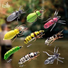 ФОТО supper dry fly fishing flies set fly tying kit lure for rainbow trout flies bass 2# 6# 8 patterns assortment fishing