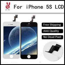 10PCS Grade A+++ LCD For iPhone 5S LCD Display touch screen with digitizer assembly replacement parts Free DHL