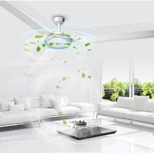 Потолочный вентилятор, 5-уровневый домашний электрический потолочный вентилятор для гостиной, ресторана отеля, с тремя лопастями