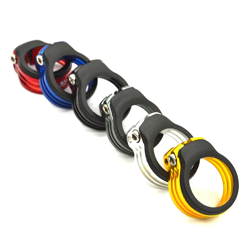 Mountain Road Bike Seatposts Clamp 31.8mm 34.9mm Aluminum Alloy MTB Bicycle Seatpost Seat Post Clamp clip Bicycle Parts