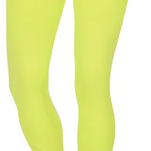 JIGERJOGER неоновые желтые брендовые Качественные укороченные Леггинсы Капри с высокой талией 7/8 спортивные шорты гимнастические компрессионные колготки