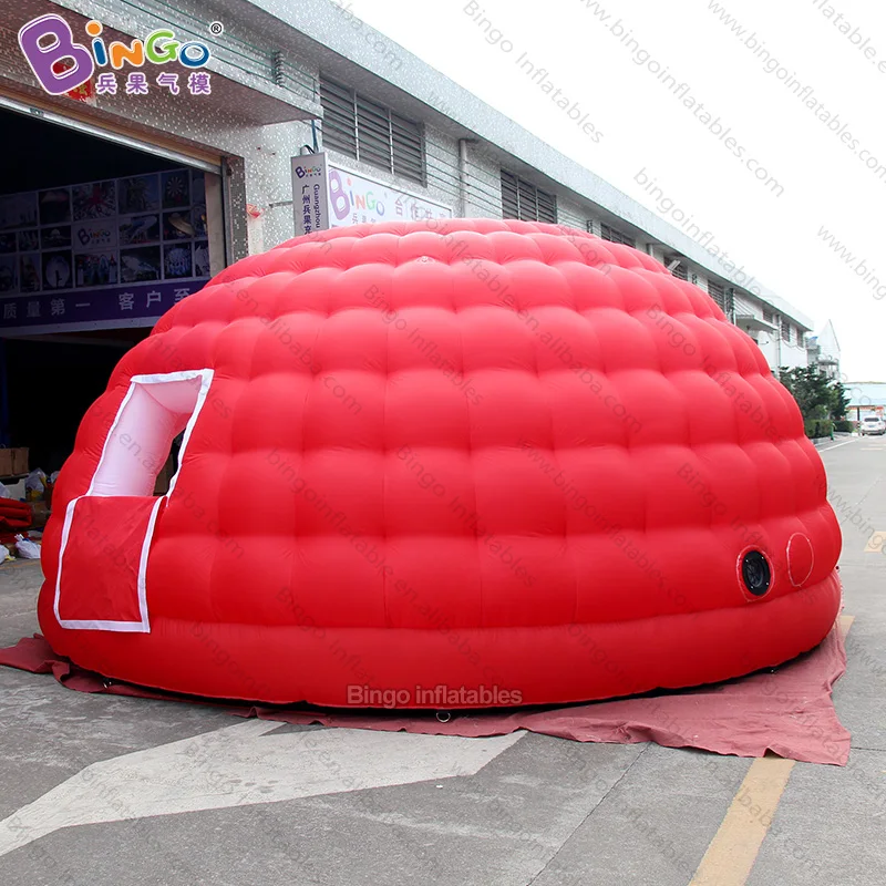  Direct Manufacturer 5x2.9mH inflatable dome tent for booth or part / functional convenient toy tent