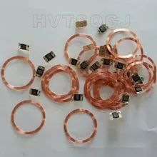 100 шт./лот) 125 кГц RFID T5577 записываемая близость смарт-карты метки наклейки-монетки 3M клейкая этикетка для контроля доступа