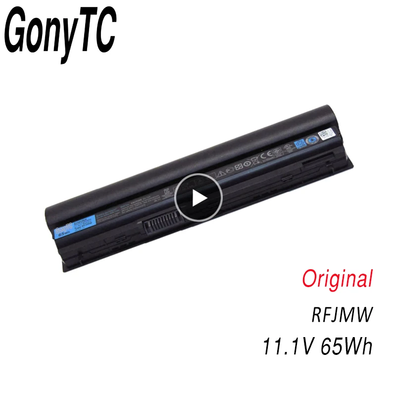  11.1V 65wh New Original RFJMW Laptop Battery For DELL Latitude E6320 E6330 E6220 E6230 E6120 FRR0G 