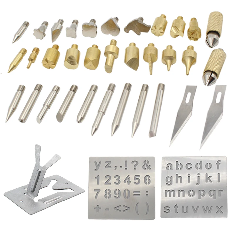 

75Pcs Wood Burning Kit Tool Adjustable Temperature 60W Pyrography Pen Various Wood Embossing/Carving/Soldering