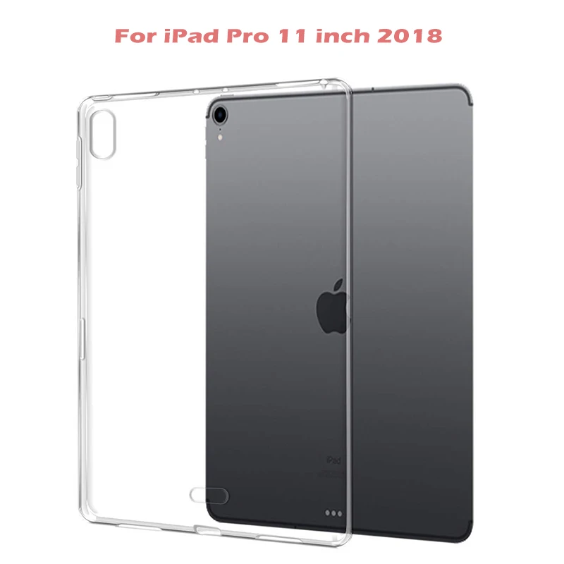 Чехол для iPad, чехол для планшета 6-го поколения для iPad 9,7, Роскошный прозрачный кремний чехол для iPad 9,7 - Цвет: for iPad Pro 11