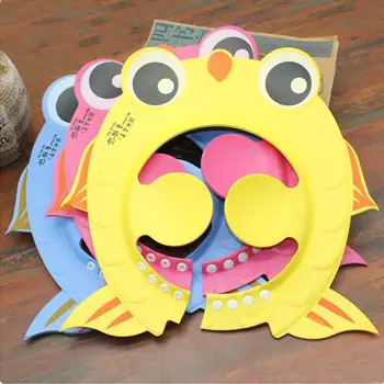 

Adjustable Soft Baby Kids Children Shampoo Bath Shower Cap Hair Shield Hat