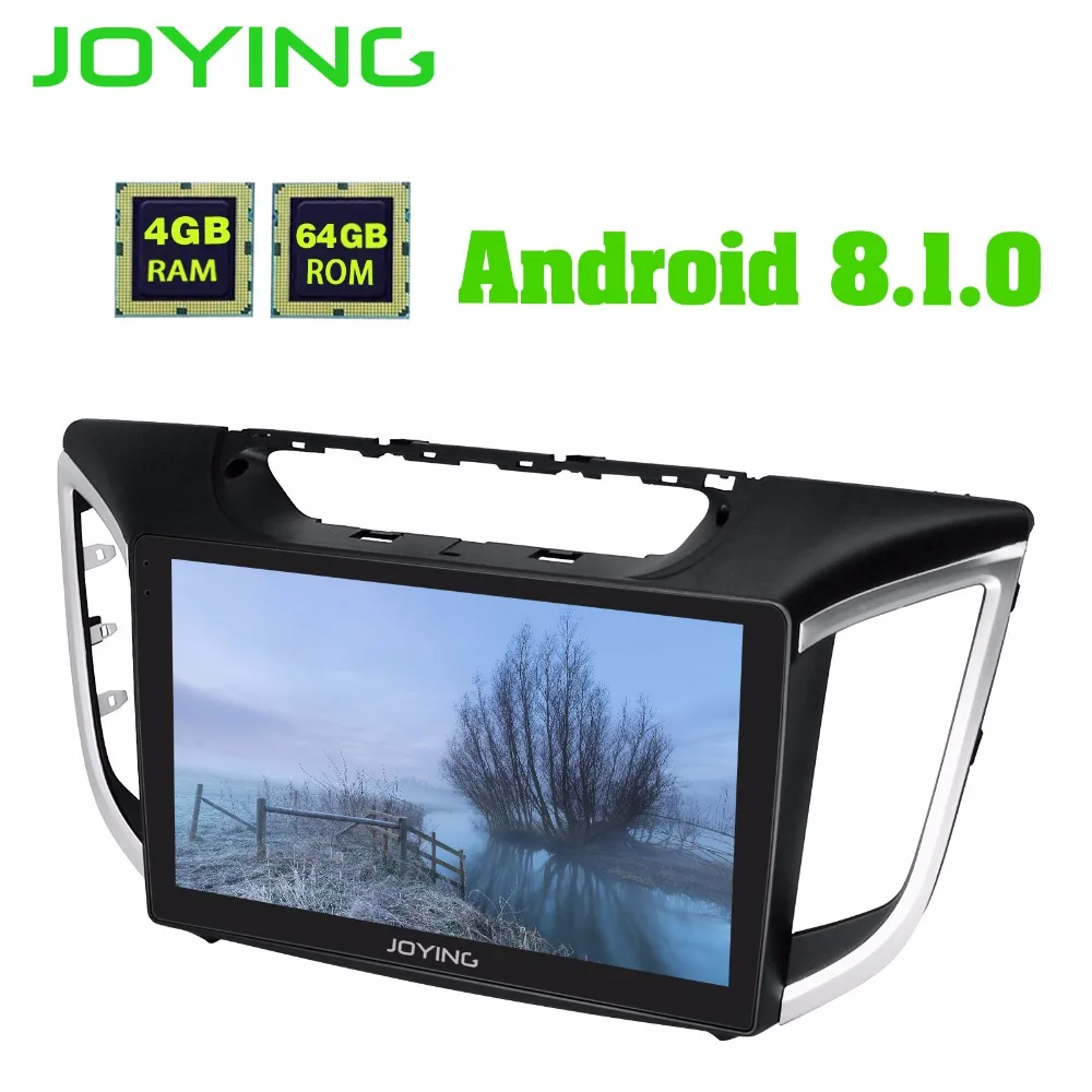 Excellent Joying 10.1" 1024*600 Android 8.0 Car RadioGPS Player For Hyundai IX25 2014-2017 IPS screen Headunit Video out Player Navigation 4