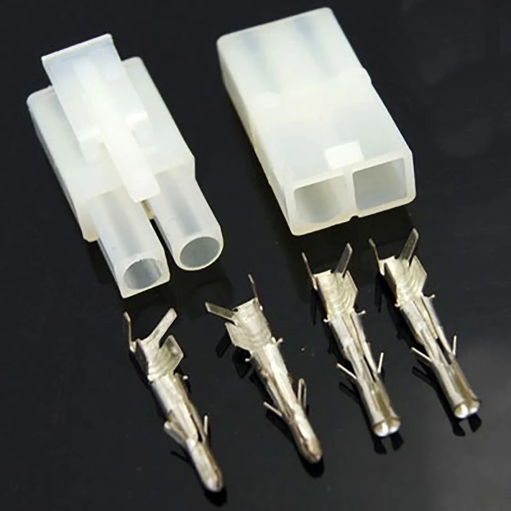 

5pairs Big Tamiya 2 Pin L6.2-2P Connector Plug Male female airsoft gun battery