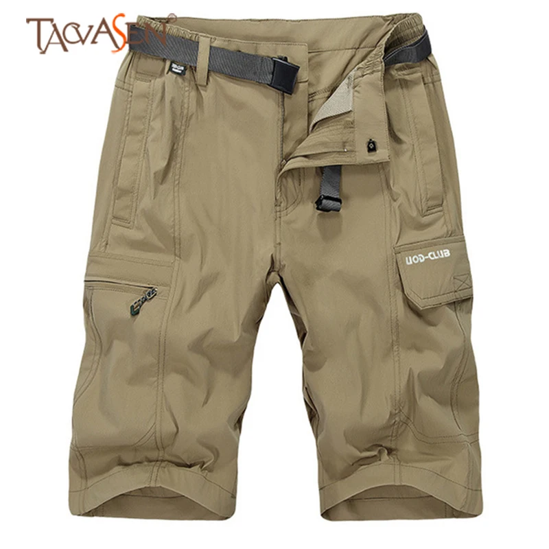 

TACVASEN Men Quick Dry Climbing Camping Cargo Shorts Multi-pocket Work Shorts Plus Size Hiking Hunting Fishing Shorts SH-XXSW-2