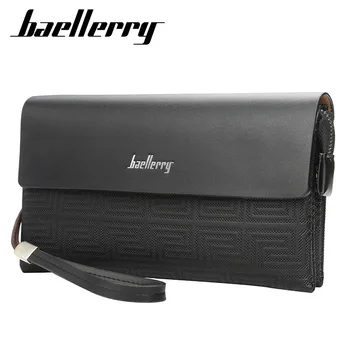 

Long Wallet For Men 2019 Business Clutch Phone Pocket Leather Zipper Coin Money Wallets Wristlet Pu Male Wallet Purses LSH603