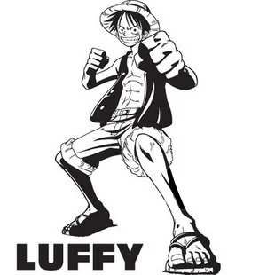 

Pirates Wang Lufei TV anime bedroom wall stick wall decoration