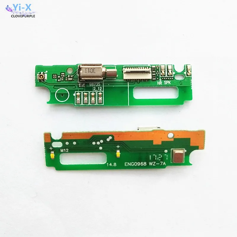 5x Dock Connector Flex Cable Board with Microphone & Vibrator Ribbon