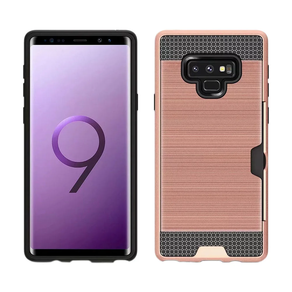 Роскошный Матовый чехол на обложке Note9 для samsung Galaxy Note 9 9 обложки для блокнотов матовые с карманом для карт защитные чехлы