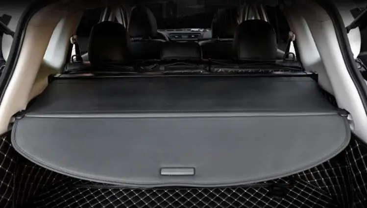 Высококачественный Автомобильный задний багажник Грузовой Чехол защитный экран теневая насадка для Nissan X-Trail XTrail-(черный, бежевый