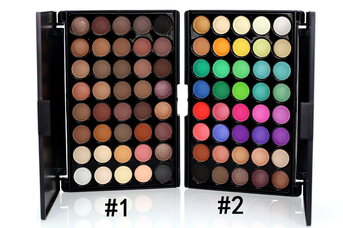 

Manooby 40 Colors Matte Eyeshadow Warm Earth Color Eye Shadow Pallete Long Lasting Easywear Eyes Makeup