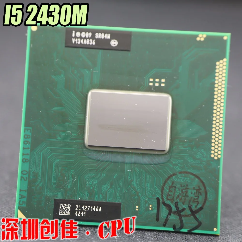 

Original Intel Core i5 Mobile cpu processor I5-2430M 2.4GHz L3 3M dual core Socket G2 / rPGA988B scrattered pieces i5 2430M