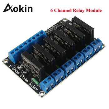 

6 Channel Relay Module High Level Trigger 5V 2A Solid State Relay Module for Arduino Duemilanove MEGA2560 MEGA1280 ARM DSP PIC